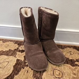 BearPaw Chocolate Brown Winter Boots